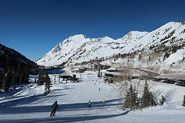 Cruising at Snowbird