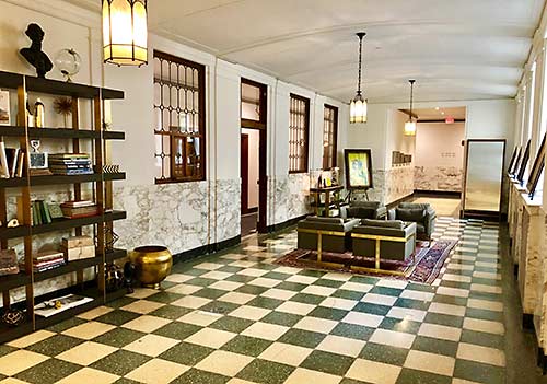 Detroit Foundation Hotel third floor lobby