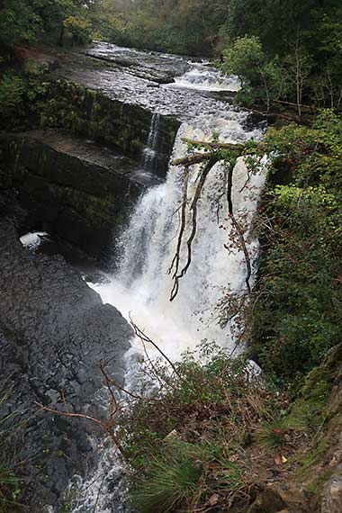 Brecon Beacons Waterfalls in Wales