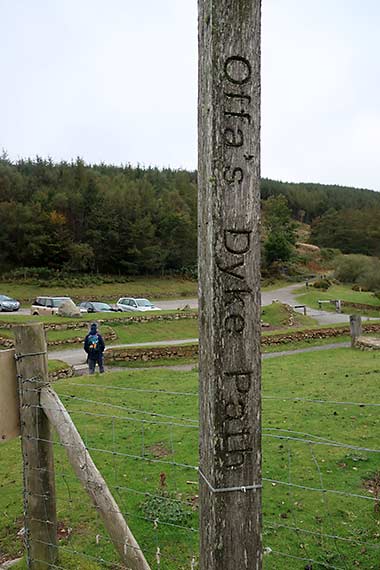 Offa's Dyke in Wales