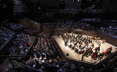 Finland’s distinctive Musiikkitalo interior