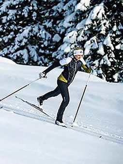 Cross country skier