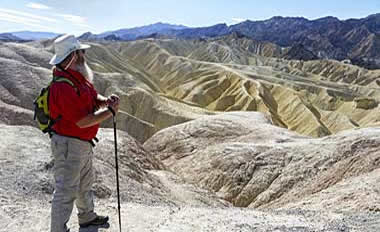 Looking over Death Valley