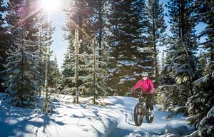 Fat biking, McCall, Idaho