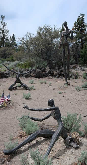 Oregon Living Memorial Sculpture Garden "Flute Player"