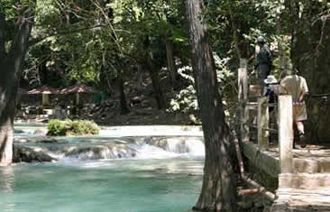 El Chiflon pathway in Chiapas