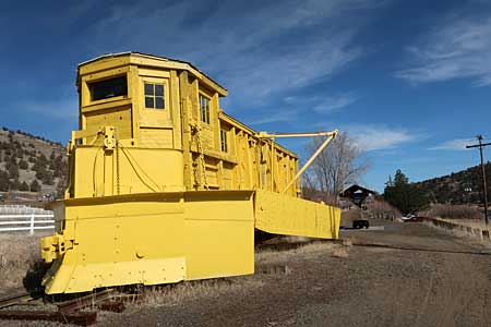 Olene, Oregon, RR plow