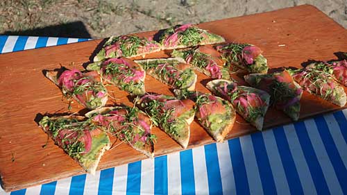 Clear Creek Klamath Basin rafting mealtime treats