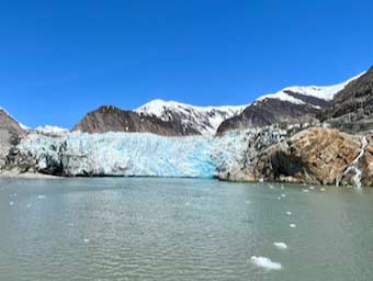 Tracy Arm glacier face