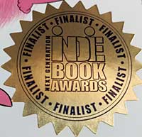 Book award sticker on "Sassy Sisters"