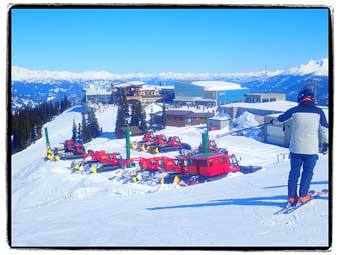 Whistler skiing