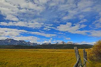 Road to Stanley, Idaho and the Salmon River