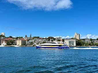 Sydney to Manly ferry