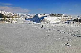 Greenland ice