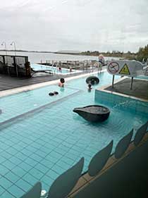 Iceland geothermal pool